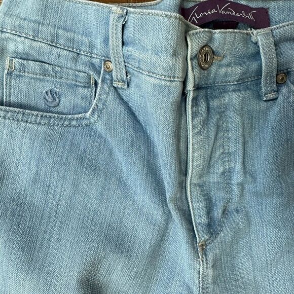 Vintage acid wash Gloria Vanderbilt jeans size 4 - Picture 2 of 4
